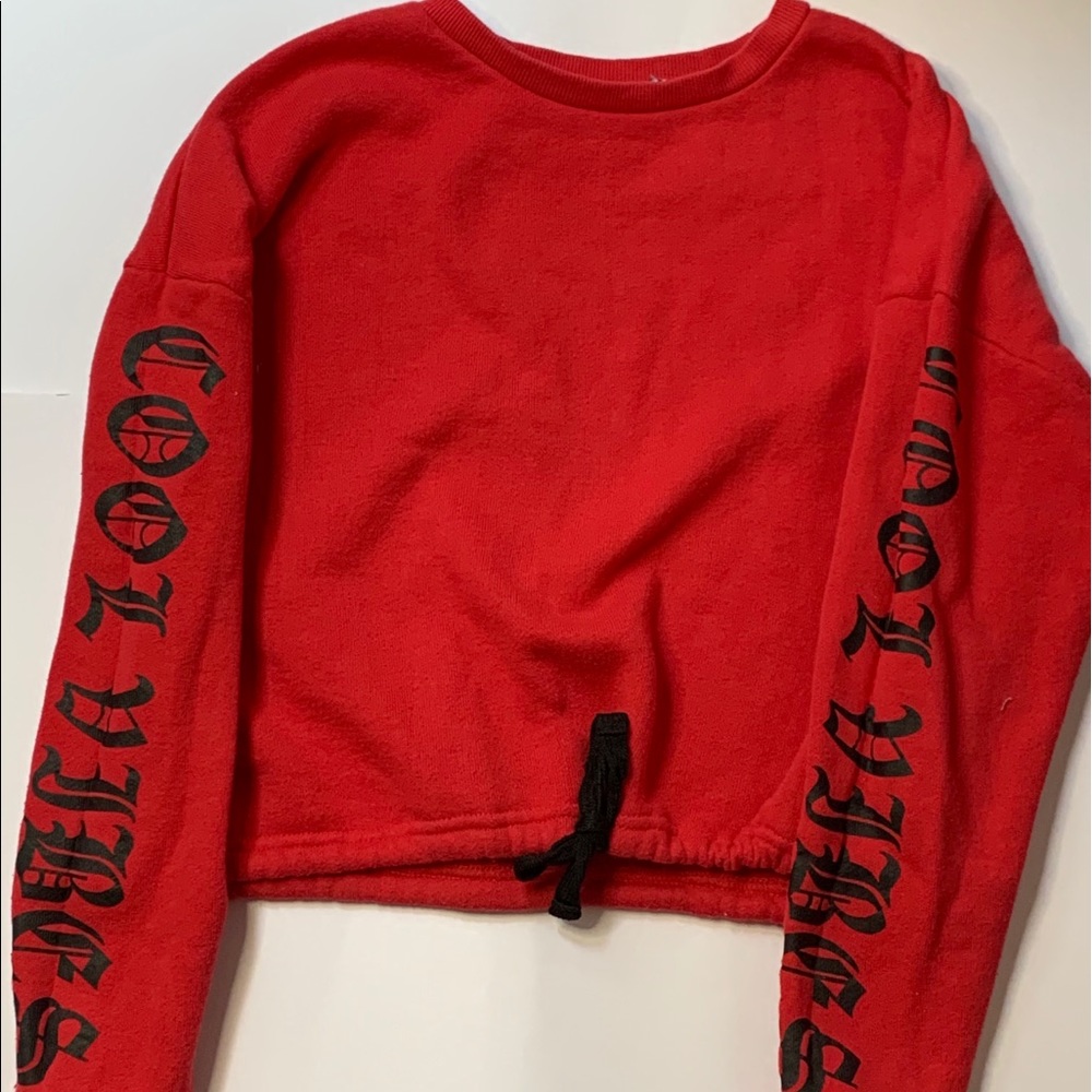 Red sweater